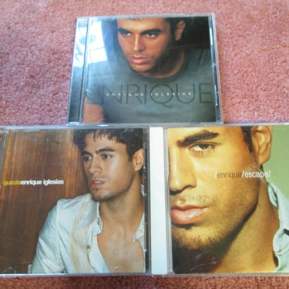 Lot of Three Enrique Iglesias Music CD's Escape - Picture 1 of 4